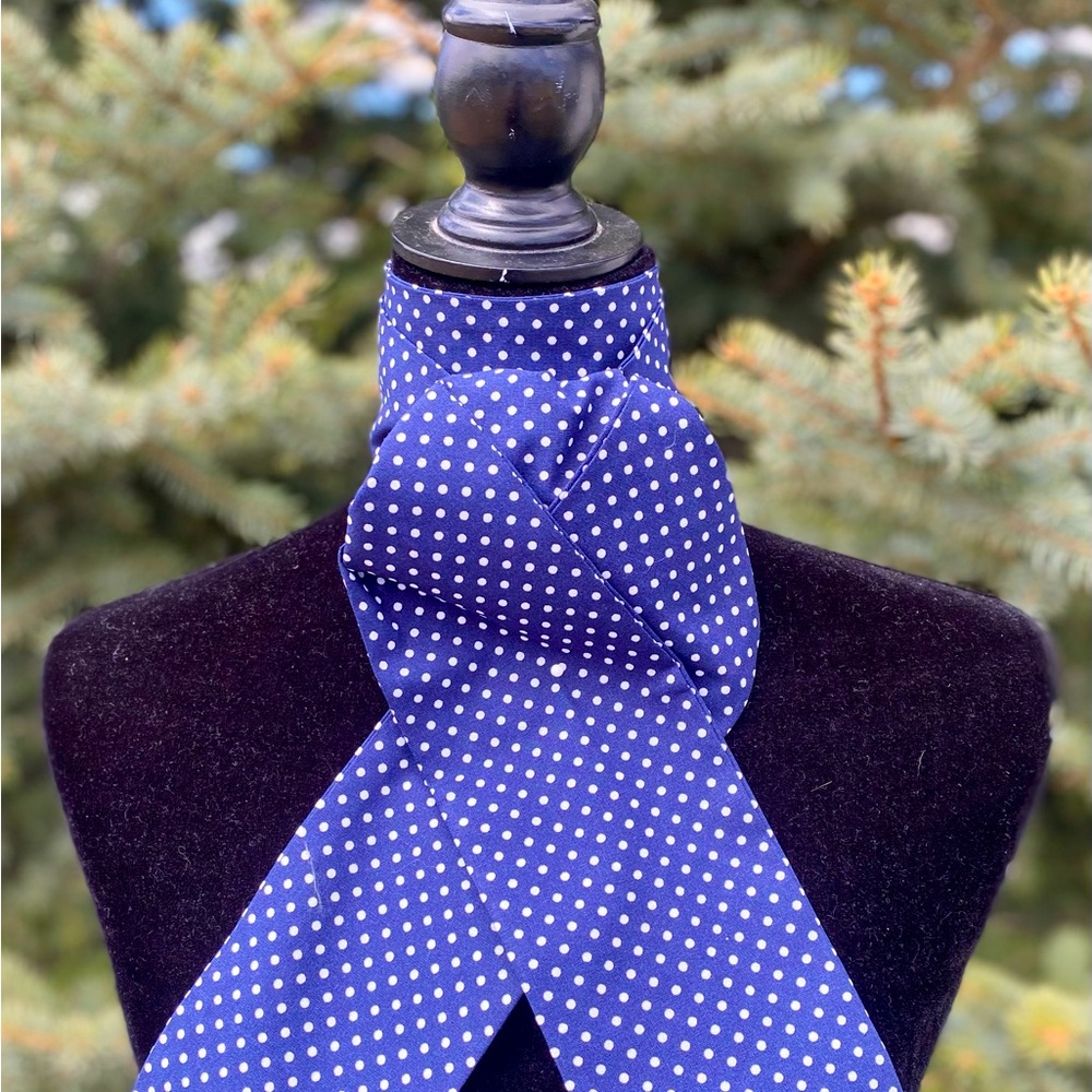 Equestrian Stock Tie Foxhunting Dressage Show Ring